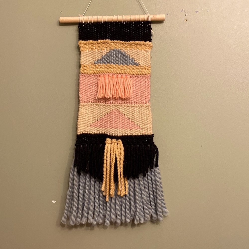 Boho macramé wall hanging